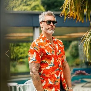 &Sons Aloha Crane Club Shirt